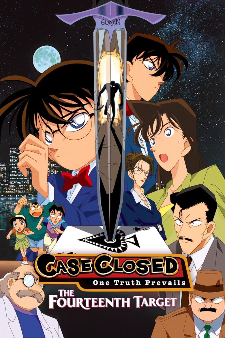 Detective Conan: The Fourteenth Target Poster