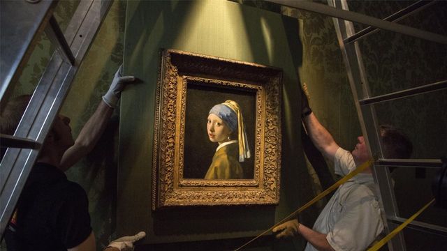 Vermeer: The Greatest Exhibition Backdrop