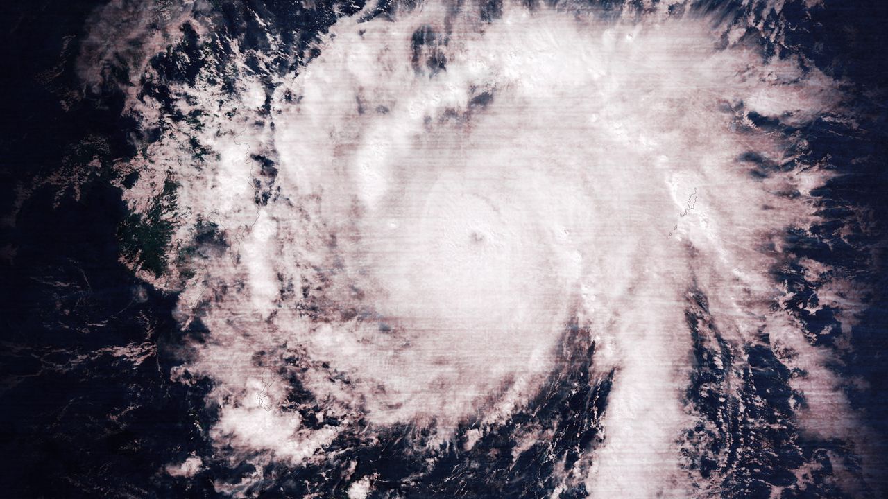 Megastorm: World's Biggest Typhoon Backdrop