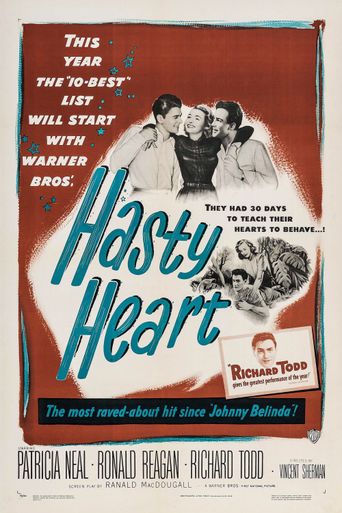  The Hasty Heart Poster