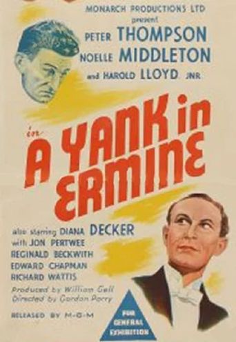  A Yank in Ermine Poster