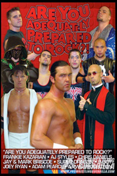 PWG: Are You Adequately Prepared To Rock?! Poster