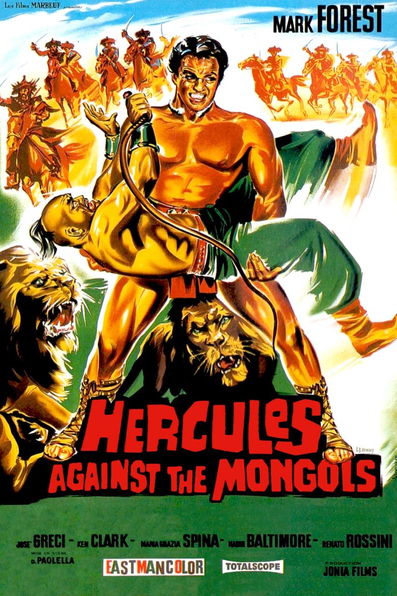 Hercules Against the Mongols Poster