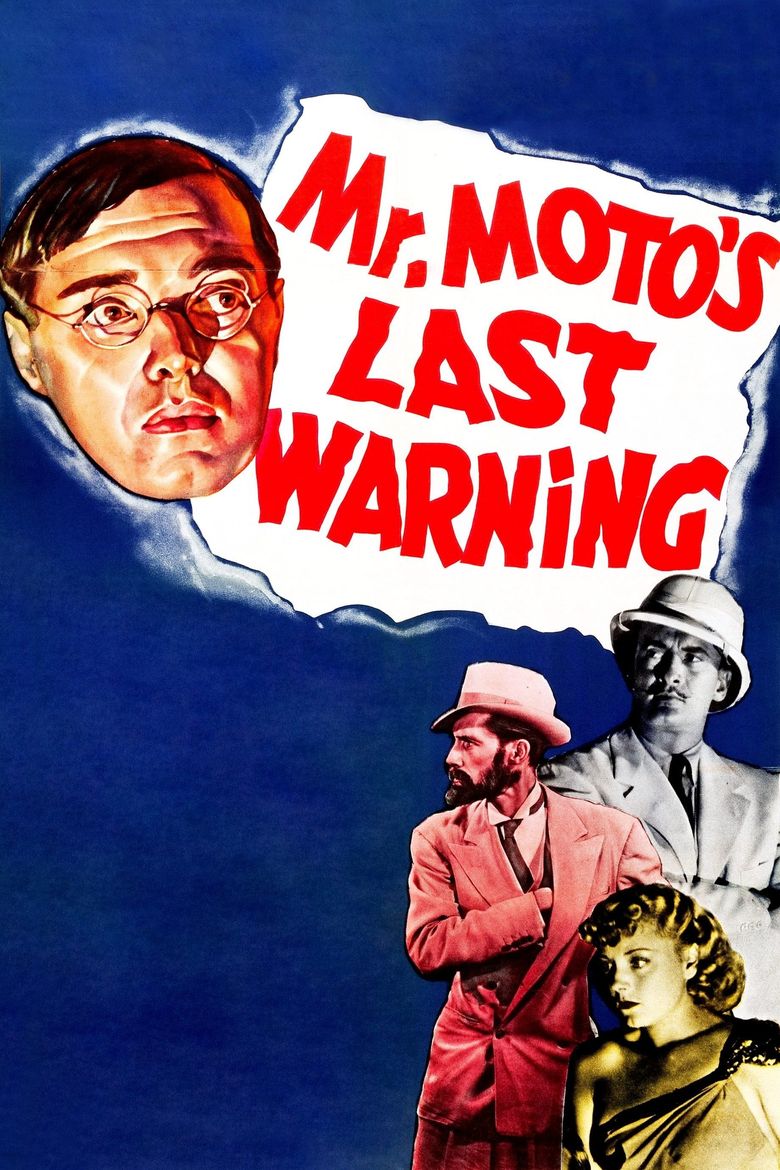 Mr. Moto's Last Warning Poster