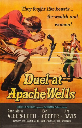  Duel at Apache Wells Poster