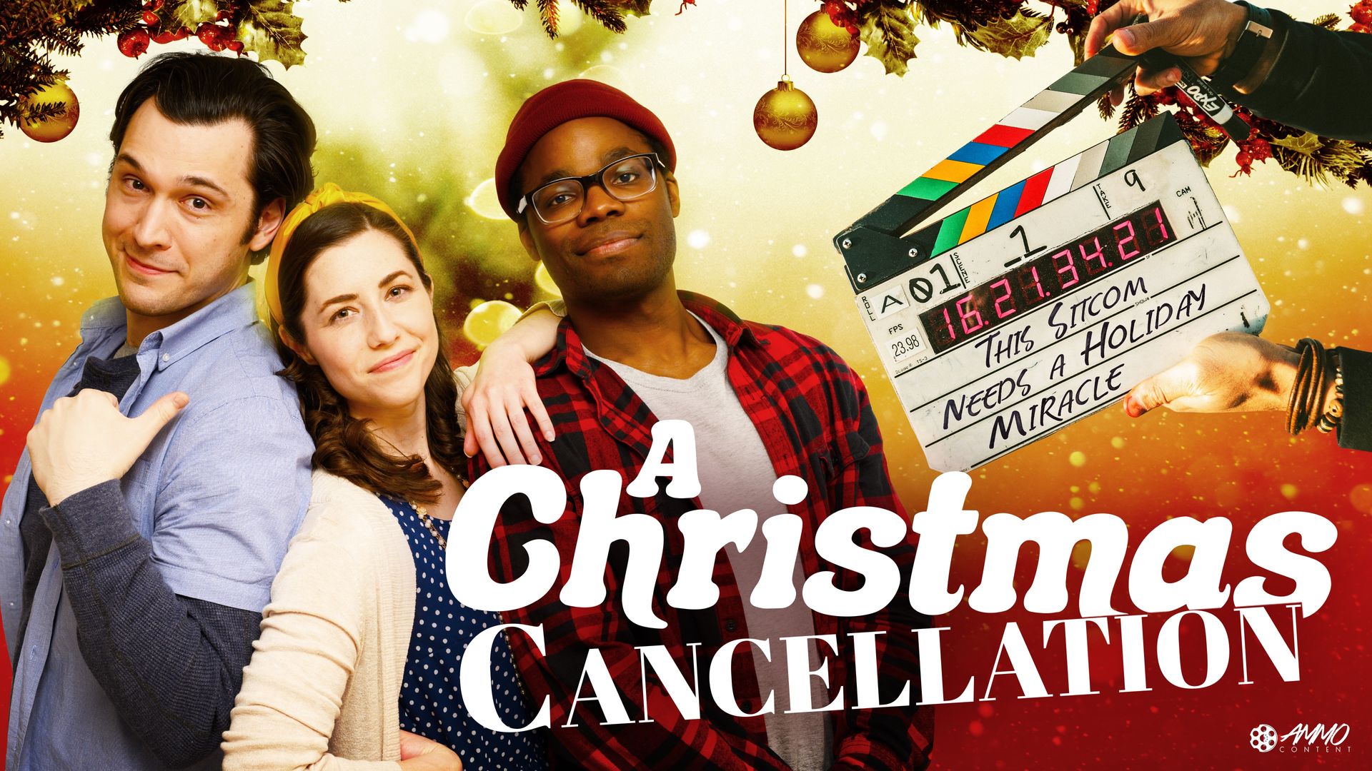 A Christmas Cancellation Backdrop
