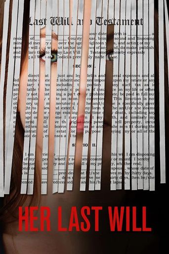  Her Last Will Poster