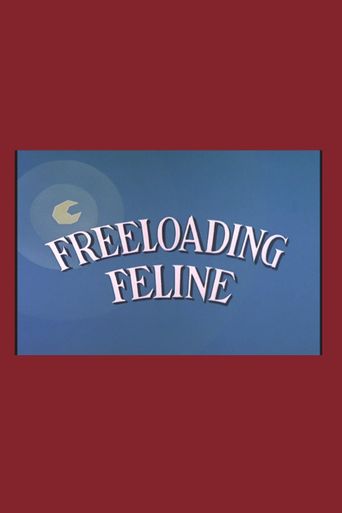  Freeloading Feline Poster