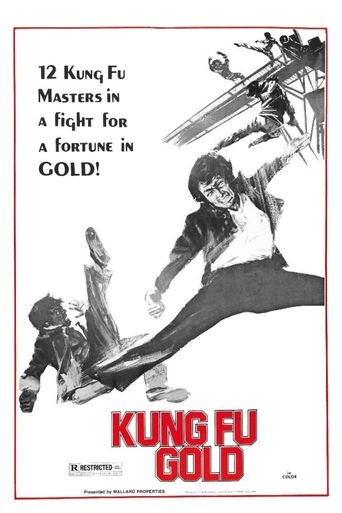  Kung Fu Gold Poster