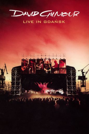  David Gilmour: Live In Gdańsk Poster
