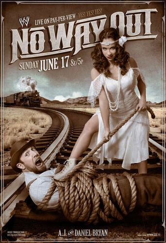  WWE No Way Out 2012 Poster