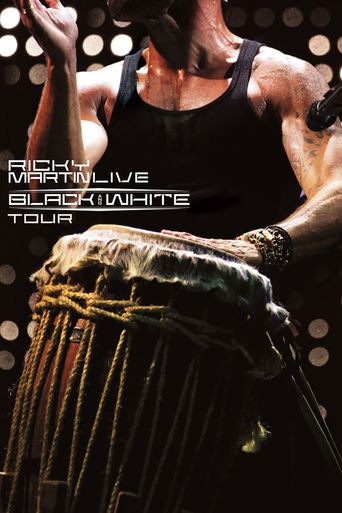  Ricky Martin: Live - Black and White Tour Poster