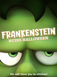  Frankenstein Ruins Halloween Poster