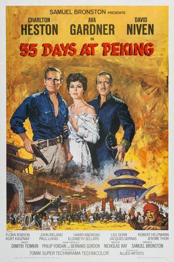  55 Days at Peking Poster