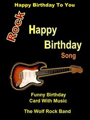  Happy Birthday To You - Rock Happy Birthday Song - Funny Birthday Card With Music Poster