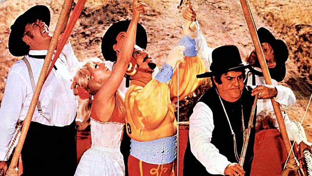 The Great Bank Robbery Backdrop