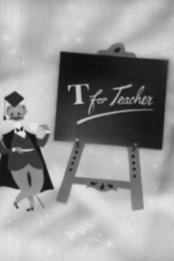 T for Teacher Poster