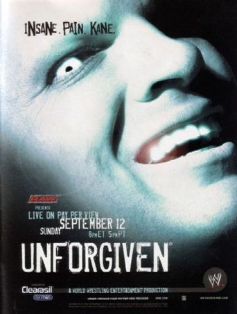  WWE Unforgiven 2004 Poster