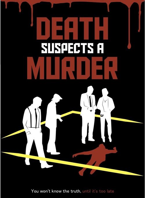 Death Suspects a Murder Poster