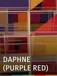  Daphne (Purple Red) Poster