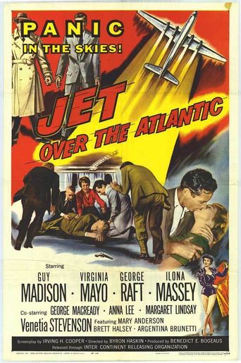  Jet Over The Atlantic Poster
