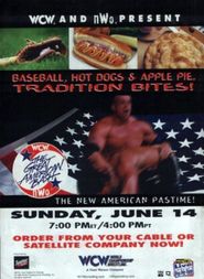  WCW The Great American Bash 1998 Poster