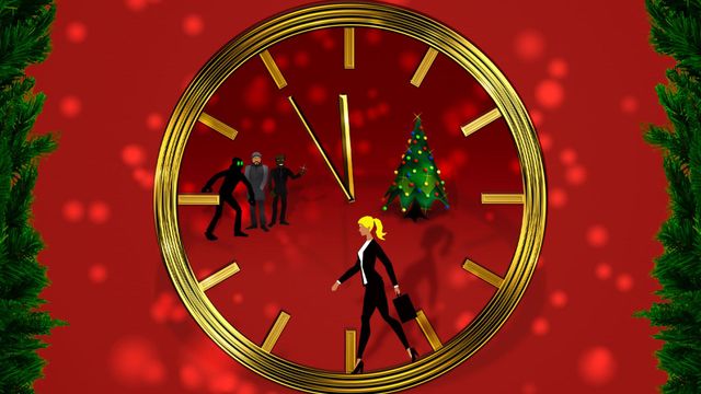 A Christmas Carol Backdrop