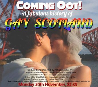  Coming Oot! A Fabulous History of Gay Scotland Poster