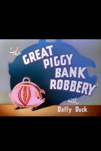  The Great Piggy Bank Robbery Poster