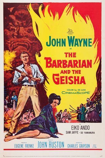  The Barbarian and the Geisha Poster