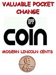  Valuable pocket change: Modern Lincoln Cents Poster