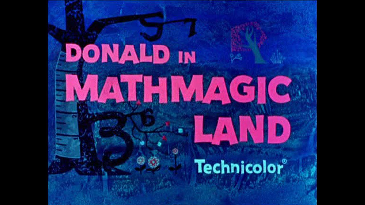 Donald in Mathmagic Land Backdrop