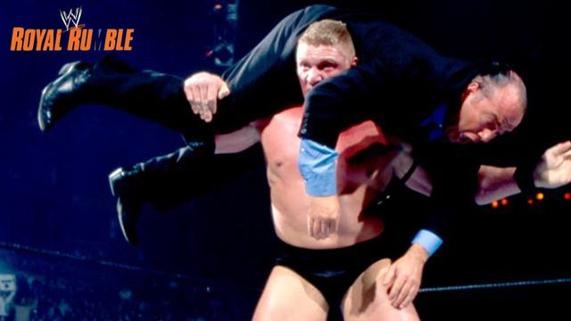 WWE Royal Rumble 2003 Backdrop