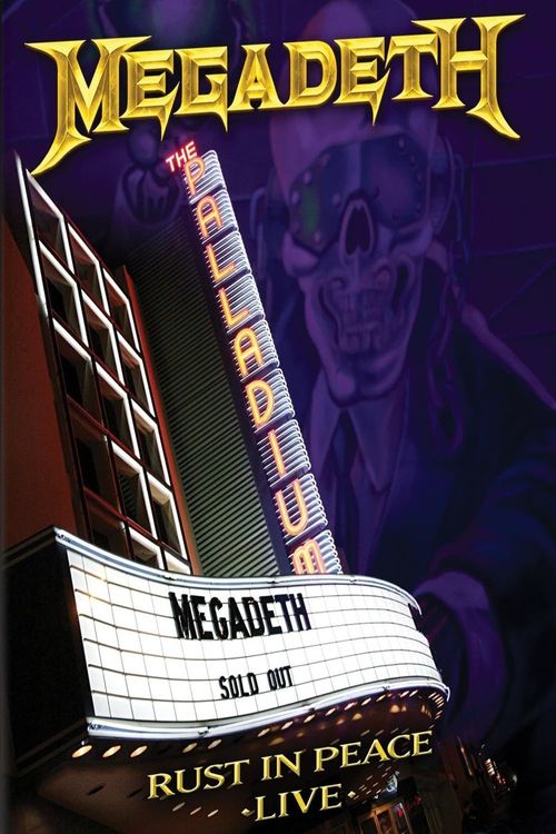 Megadeth: Rust in Peace Live Poster