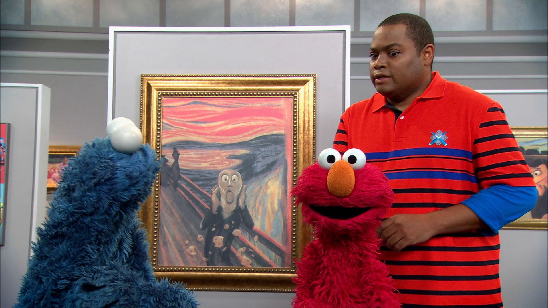 The Cookie Thief: A Sesame Street Special Backdrop