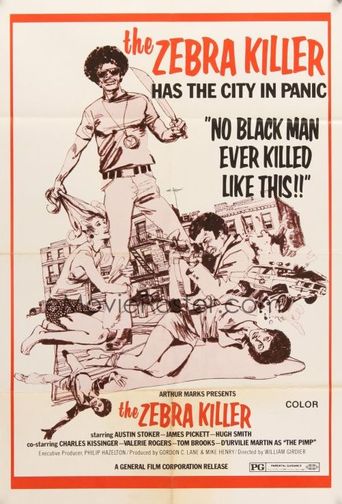  The Zebra Killer Poster
