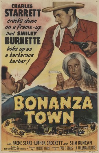  Bonanza Town Poster