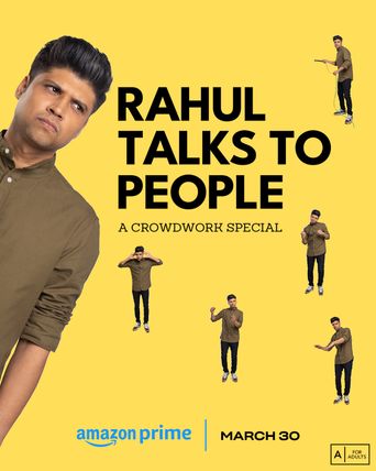  Rahul Talks to People Poster