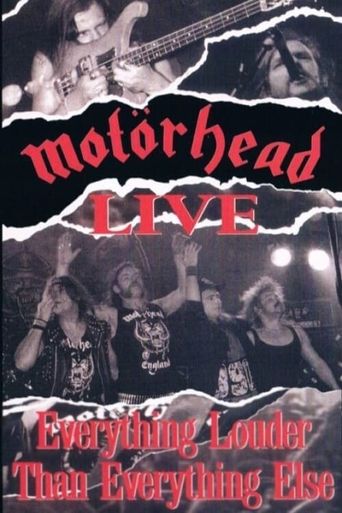  Motörhead - Everything Louder Than Everyone Else Poster