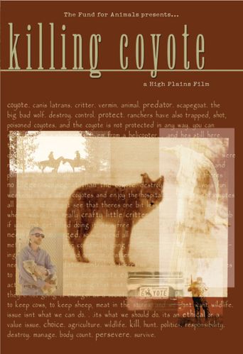 Killing Coyote Poster