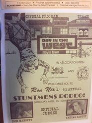  Stuntman's Rodeo Poster