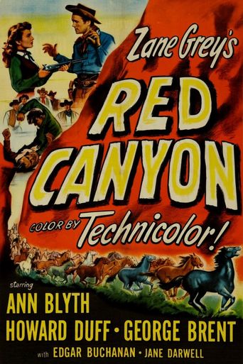  Red Canyon Poster