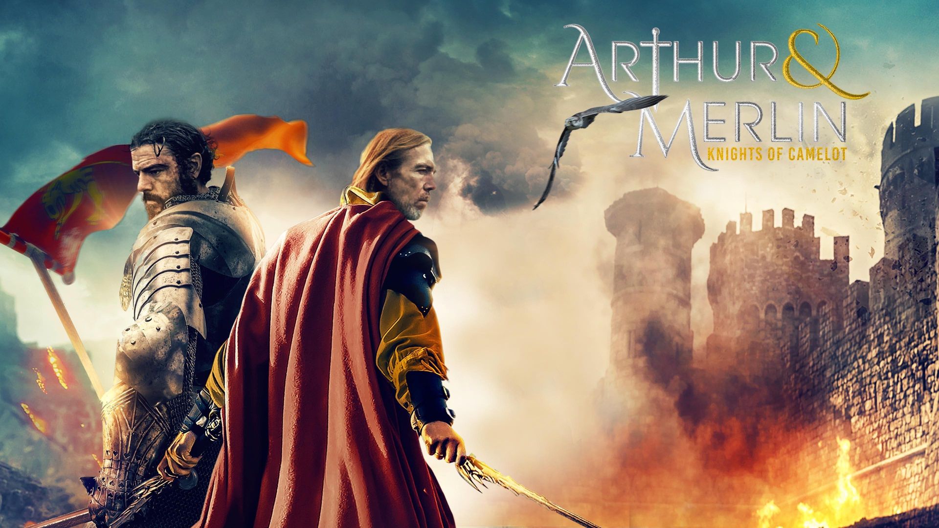 Arthur & Merlin Backdrop