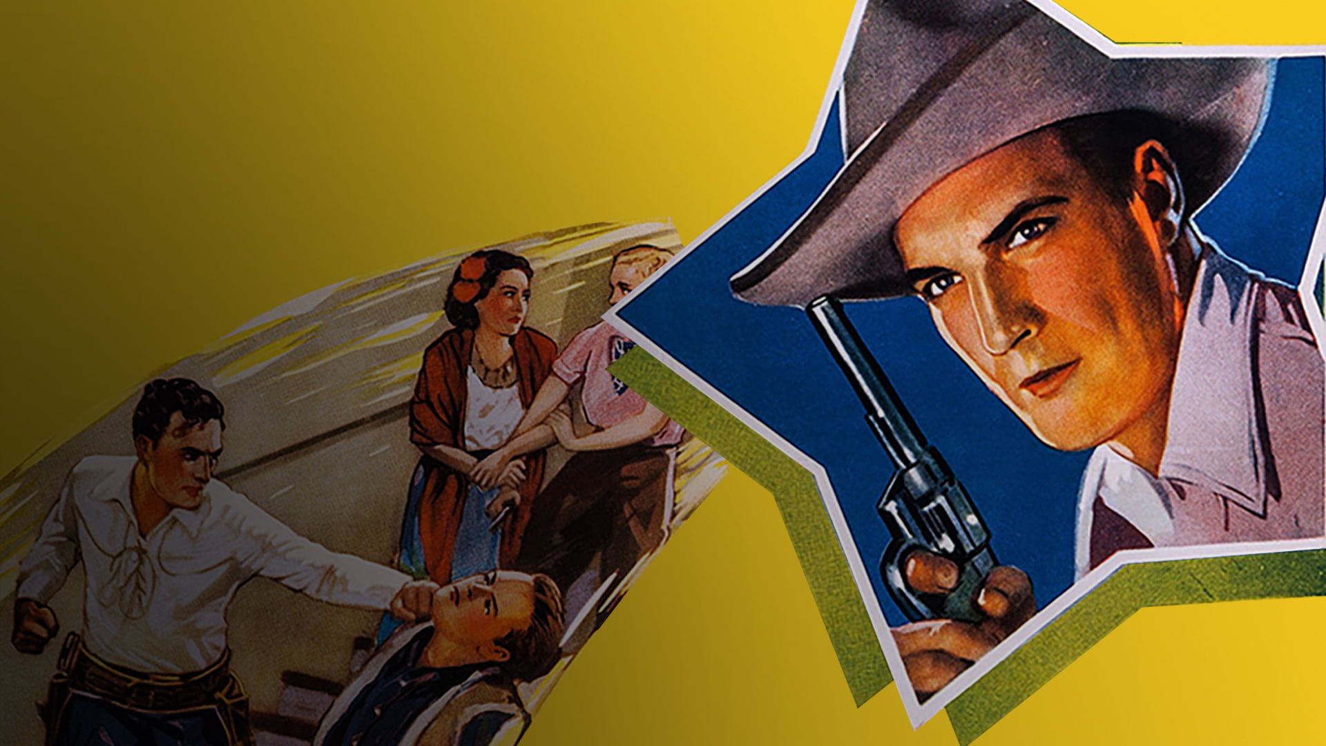 Cheyenne Rides Again Backdrop