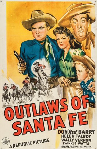  Outlaws of Santa Fe Poster