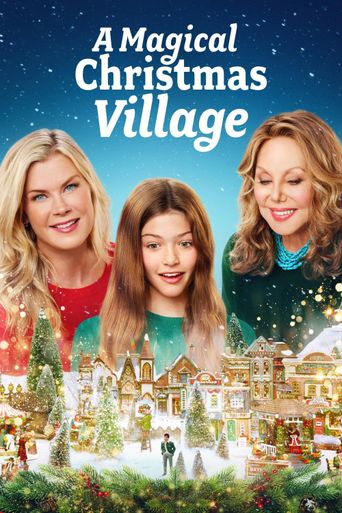  A Magical Christmas Village Poster