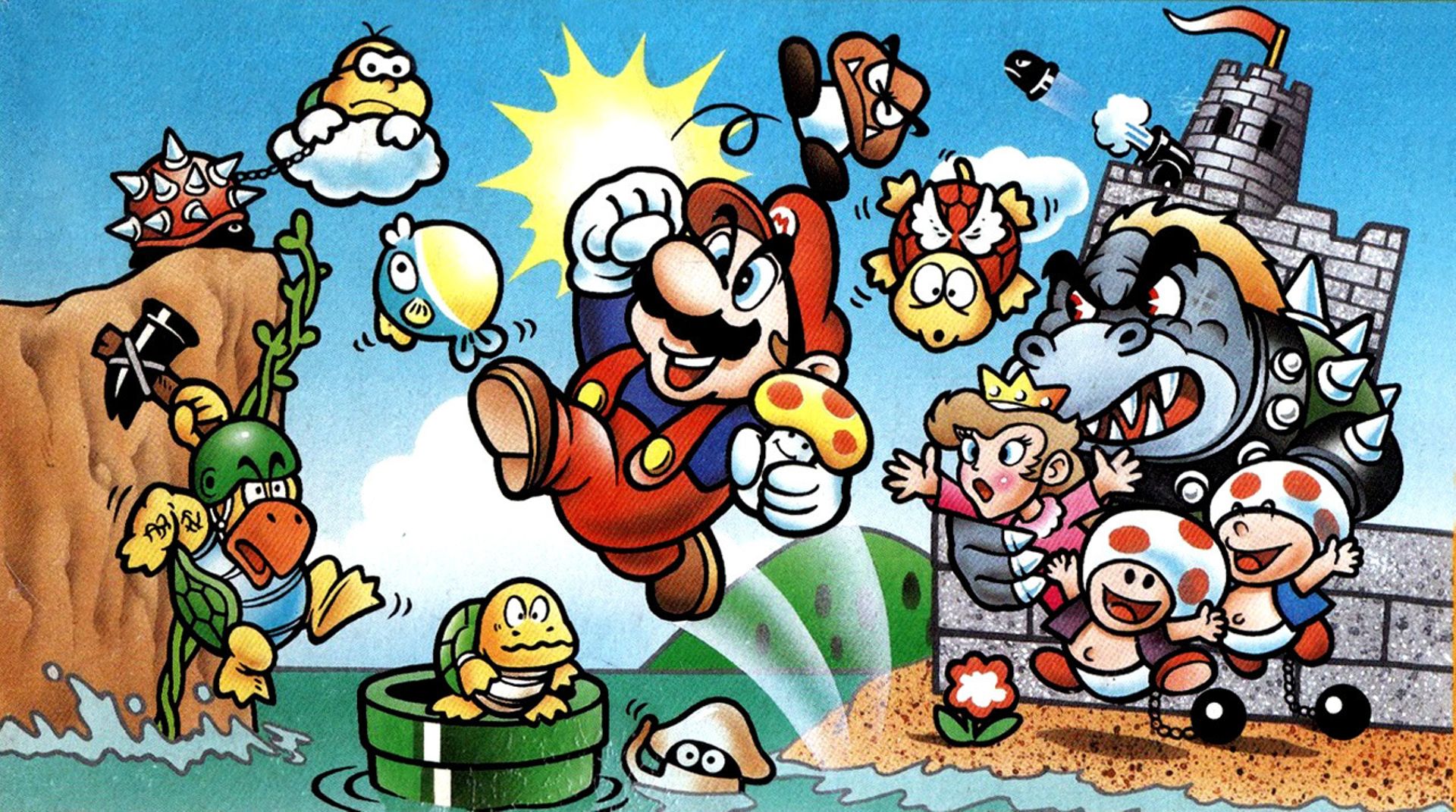 Super Mario Brothers: Great Mission to Rescue Princess Peach (1986