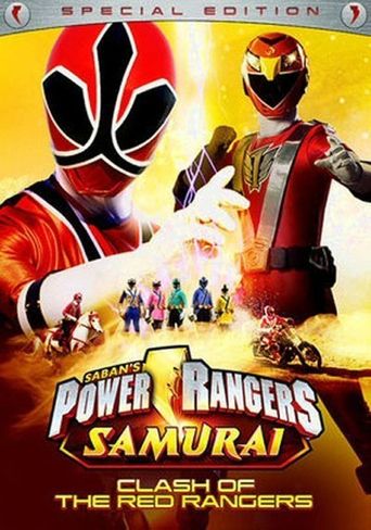  Power Rangers Samurai: Clash of the Red Rangers - The Movie Poster