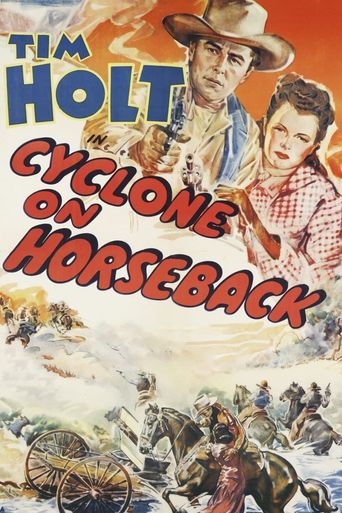  Cyclone on Horseback Poster