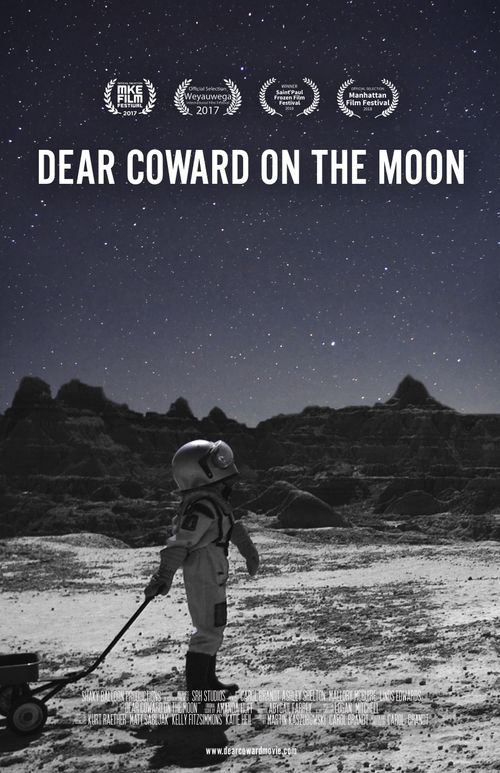 Dear Coward on the Moon Poster